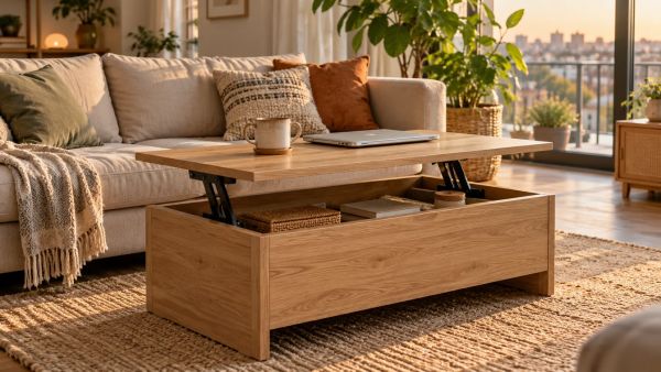 Choisir une table basse relevable : alliez harmonie et style