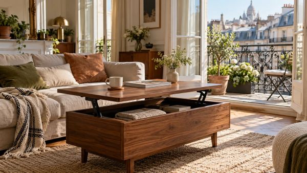 Choisir une table basse relevable : alliez harmonie et style